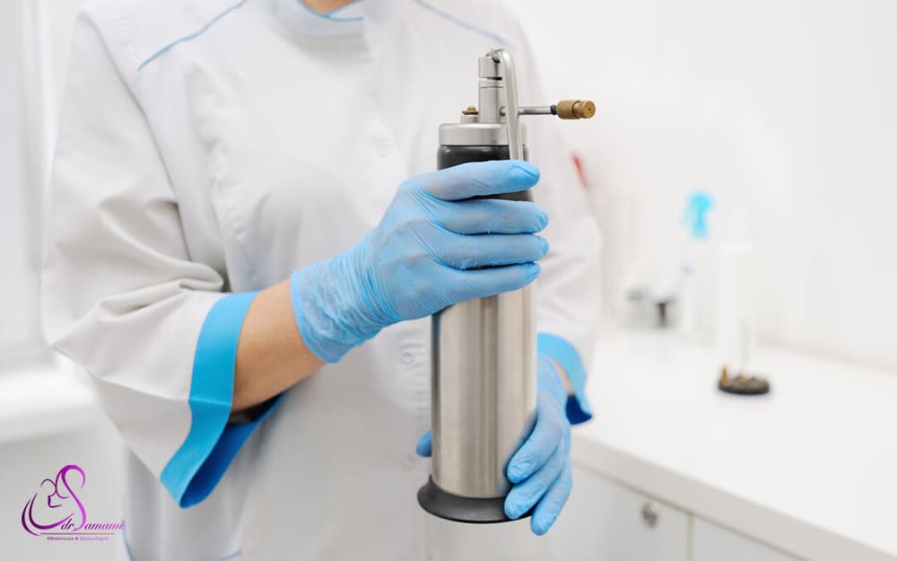 کرایوتراپی زگیل تناسلی